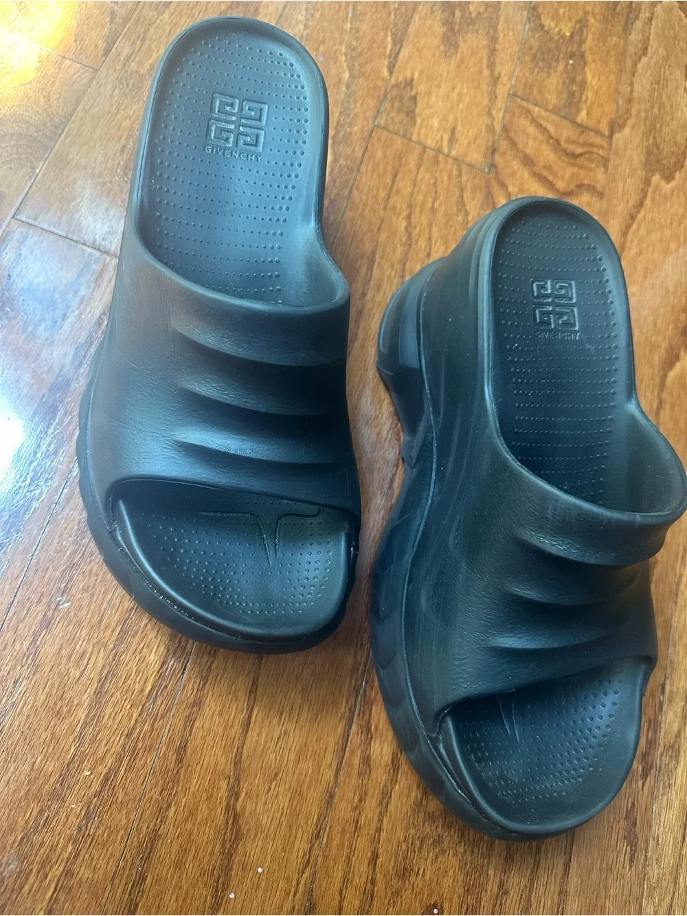 Givenchy Marshmallow 115mm wedge sandals Size 40